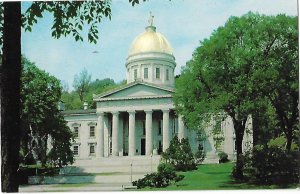 State Capitol of Vermont Montpelier Built of Granite 1859
