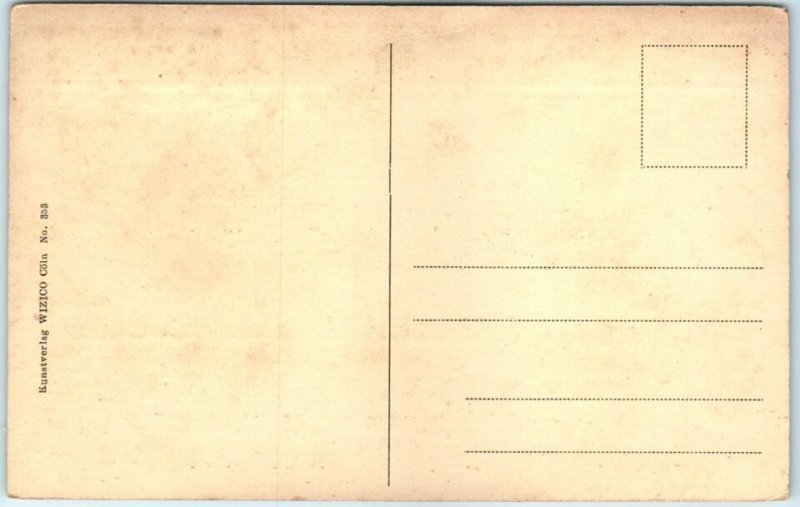 M-26212 Prince Wilhelmstrasse with post Mülheim Cologne Germany