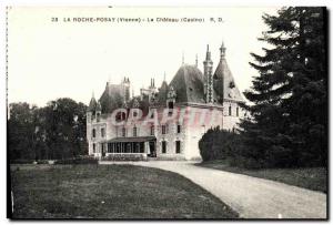 Old Postcard Chateau La Roche Posay Casino