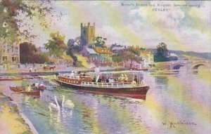 England Salter's Oxford and Kingston Steamer Leaving Henley