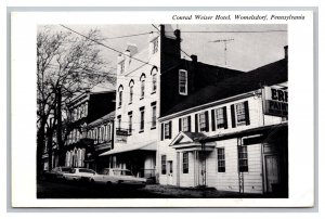 Conrad Weiser Hotel Womelsdorf Pennsylvania Postcard Old Cars