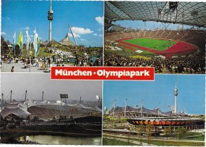 Germany. Munich. 1972 Olympic Park.  Oversize 8X6. Beautiful.