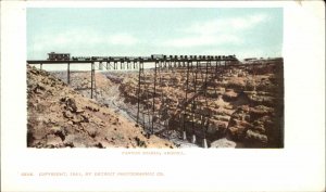 Canyon Diablo AZ Train Station #5506 c1901 Detroit Publishing Postcard