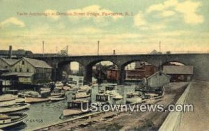 Yacht Anchorage, Division Street Bridge - Pawtucket, Rhode Island RI  