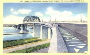 Peace Bridge, Niagara River & Canada - Niagara Falls, New York