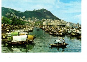 Hong Kong, Boat People in Causeway Bay, Typhoon Shelter