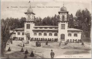 Marseille Exposition Coloniale Palais des Anciennes Colonies Unused Postcard F55