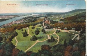 Germany Postcard - Konigswinter - Drachenburg - Petersberg - TZ12215