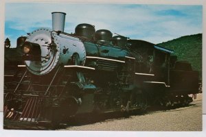 Steamtown USA Bellows Falls Vermont Norwood & St Lawrence RR #210 Postcard D2