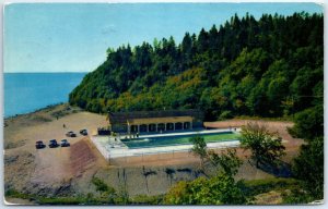 Postcard - Swimming Pool, New Brunswick's Fundy National Park - Alma, Canada