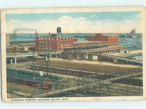 Pre-Chrome FACTORY SCENE Duluth Minnesota MN AG3598