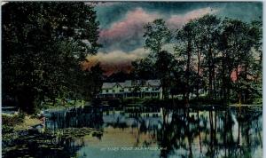 PLAINFIELD, NJ New Jersey    View  at  TIERS  POND   1911   Postcard