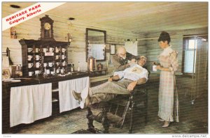 Heritage Park, Barbershop, CALGARY, Alberta, Canada, 40-60´s