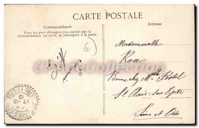 Old Postcard Beauvais Lycee Felix Faure