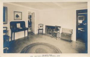 RPPC Birth Room of Poet John Greenleaf Whittier - Haverhill MA, Massachusetts