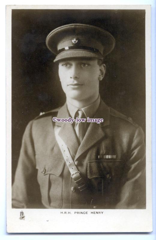 r2943 - HRH Prince Henry in his Army Uniform, No.3658 - postcard - Tuck's