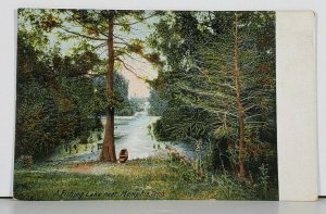 TN A Fishing Lake Near Memphis c1906 udb Postcard J15