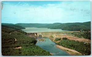 Postcard - Wyman Dam - Near Bingham, Maine 