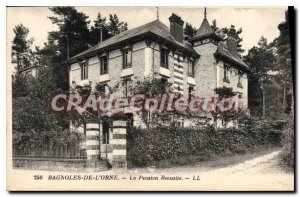 Postcard Old Cars of the Orne the pension beausite