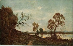 Moonrise Harpignies Painting BIN