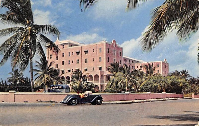 Fort Montagu Beach Hotel Nassau in the Bahamas 1956 