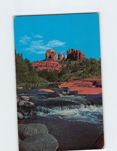 Postcard Courthouse Rock, Oak Creek Canyon, Arizona