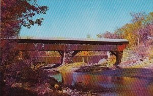 Typical Vermont Covered Bridge Rutland Vermont