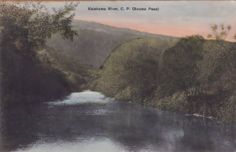 Keiskama River Cape Town South Africa Old Postcard