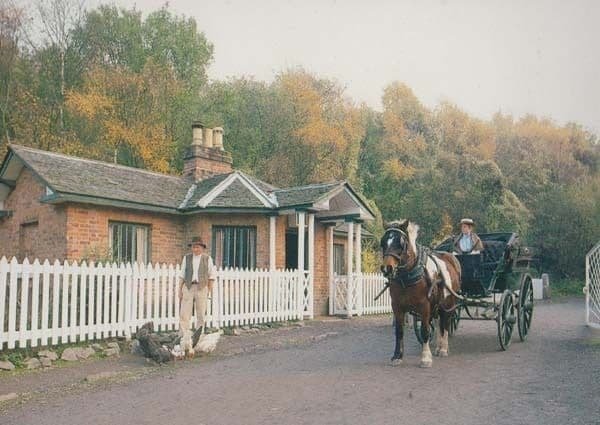 Shelton Victorian Tollhouse Holyhead Road Shropshire Village Postcard