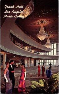 Los Angeles California 1950s Postcard Music Center Pavilion Women Gowns PC22