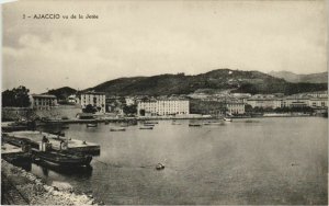 CPA Ajaccio vu de la Jetee CORSICA (1077698)