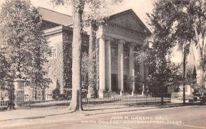 John M. Greene Hall in Northampton, Massachusetts Smith College.