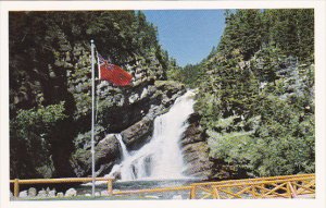 Canada Cameron Falls Waterton Lakes Park British Columbia