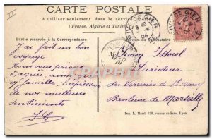 Old Postcard Bank Caisse d & # 39Epargne Rive de Gier