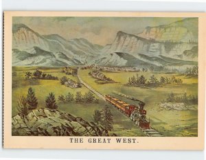 Postcard The Great West