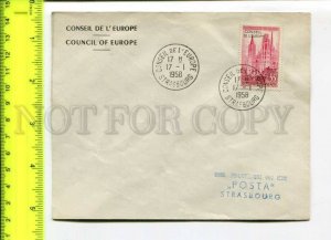 425035 FRANCE Council of Europe 1958 year Strasbourg European Parliament COVER