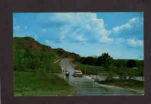 TX Palo Duro Canyon nr Amarillo & Canyon Texas postcard Swimming Hole