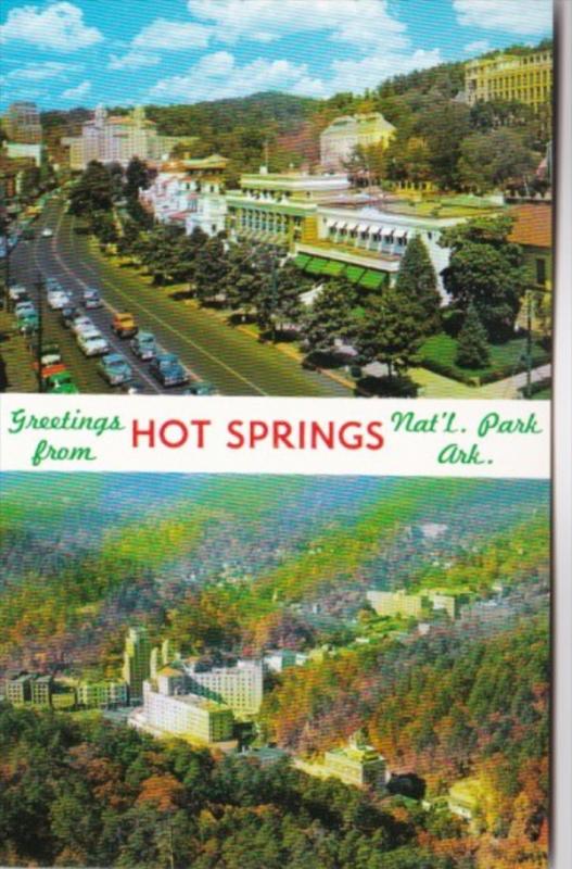 Arkansas Greetings From Hot Springs National Park