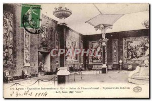 Lyon - 1914 International Exhibition - Exhibition of & # 39Ameublement - Gobe...