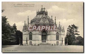 Old Postcard Dreux Chapelle St Louis burial Of Family D & # 39Orleans