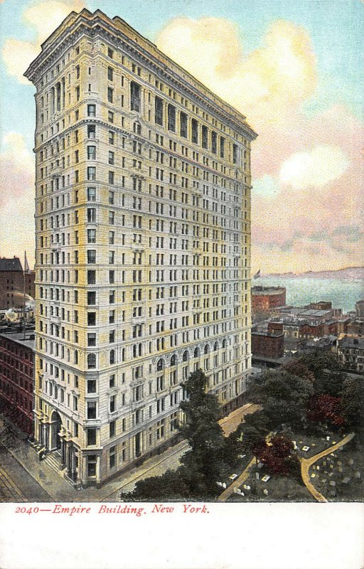 Empire Building, New York, N.Y., Early Postcard, Unused 