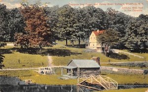 Trappers Log Cabin in Stamford, New York