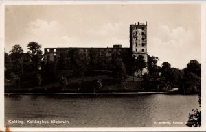 Denmark Kolding Koldinghus Slotsruin Vintage RPPC C021