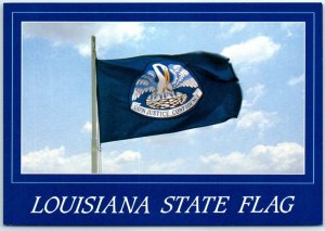 Postcard - Louisiana State Flag