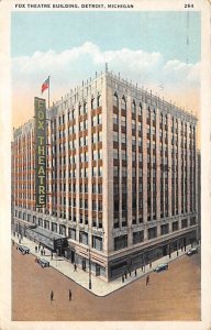 Fox Theatre Building Magnificent Amusement Temple Detroit MI 