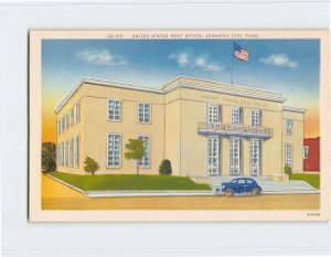 Postcard United States Post Office, Johnson City, Tennessee