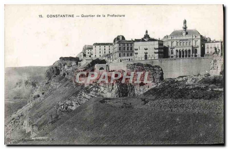 Postcard Old Constantine the Prefecture District