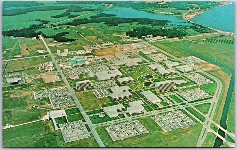 Manned Spacecraft Center Houston Texas MSC Aerial - Site 1 Aerial View Postcard