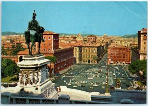 Piazza Venezia from the Country's Altar - Rome, Italy M-17163