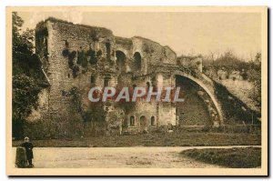 Old Postcard Gisors Eure Le Chateau Le Corps de Garde